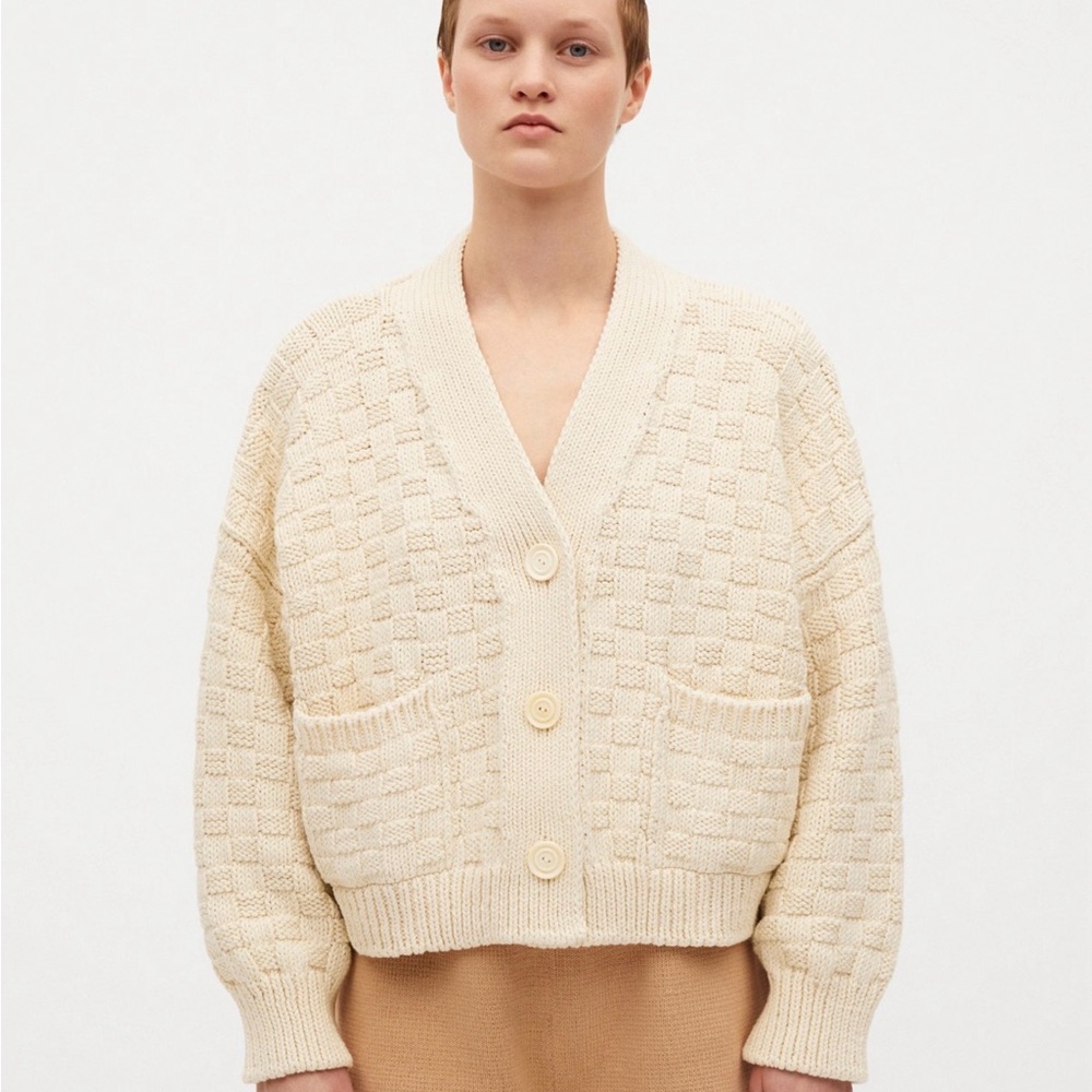 Babaa No 3 Cardigan in Natural